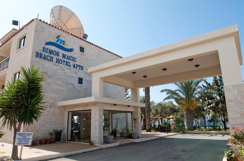 Simos Magic Beach Hotel Apts 아이아 나파 외부 사진